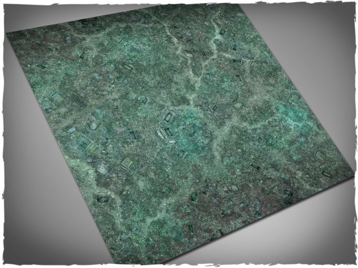 Deep Cut Studio Wargames Terrain Mat Burial Grounds 4x4 Spielmatte Play Gamemat