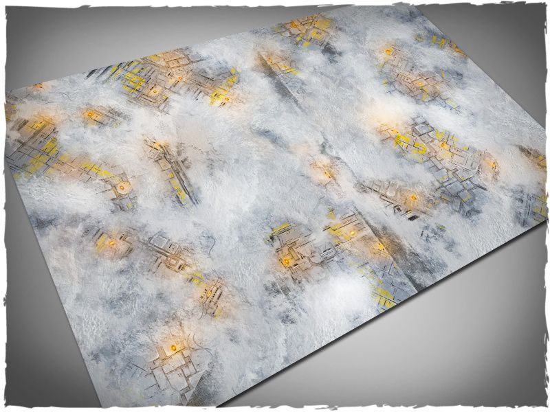 Deep Cut Studio Wargames Terrain Mat Coldstorm 4x6 Spielmatte Game mat