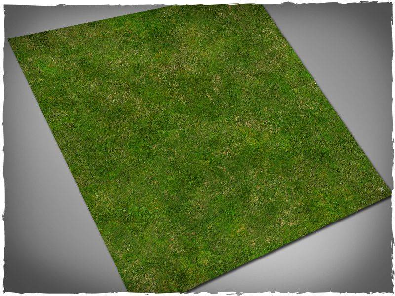 Deep Cut Studio Wargames Terrain Mat Grass 4x4 Spielmatte Gamemat Field green