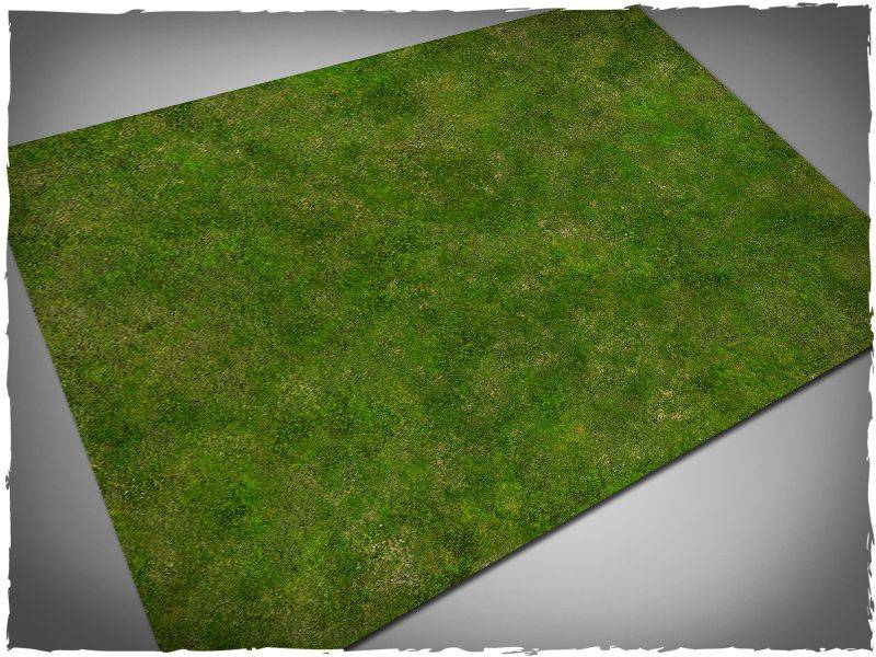 Deep Cut Studio Wargames Terrain Mat Grass 4x6 Spielmatte Gamemat Field green