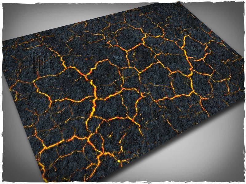 Deep Cut Studio Wargames Terrain Mat Inferno 4x6 Spielmatte Play Gamemat