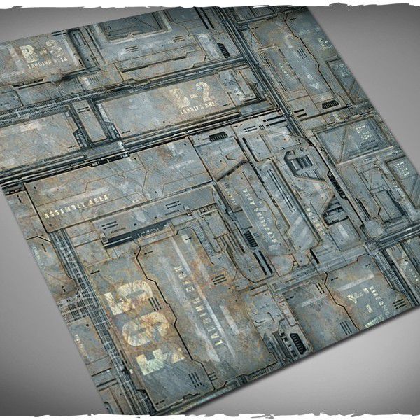 Deep Cut Studio Wargames Terrain Mat Space Hulk 4x4 Infinity Spielmatte Play mat