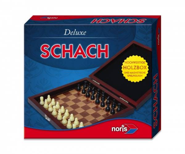 Deluxe Reisespiel: Schach (Holzbox)