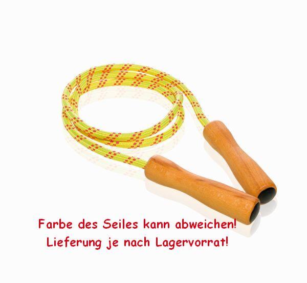 Diakonie Pfingstweid - Springseil für Körpergröße 120cm L170cm mit Buchengriffen Diakonie Pfingstweid - Springseil für Körpergröße 120cm L170cm mit Buchengriffen