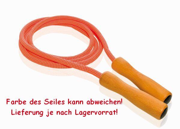 Diakonie Pfingstweid - Springseil für Körpergröße 160cm L240cm mit Buchengriffen Diakonie Pfingstweid - Springseil für Körpergröße 160cm L240cm mit Buchengriffen