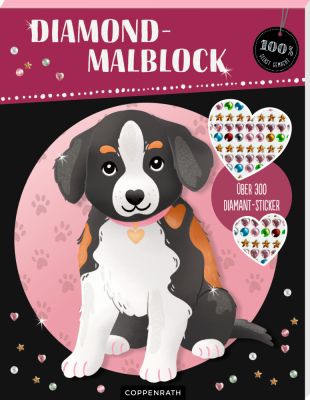 Diamond Malblock: Hund - 100% selbst gemacht