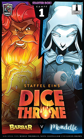 Dice Throne: Barbar vs. Mondelfe