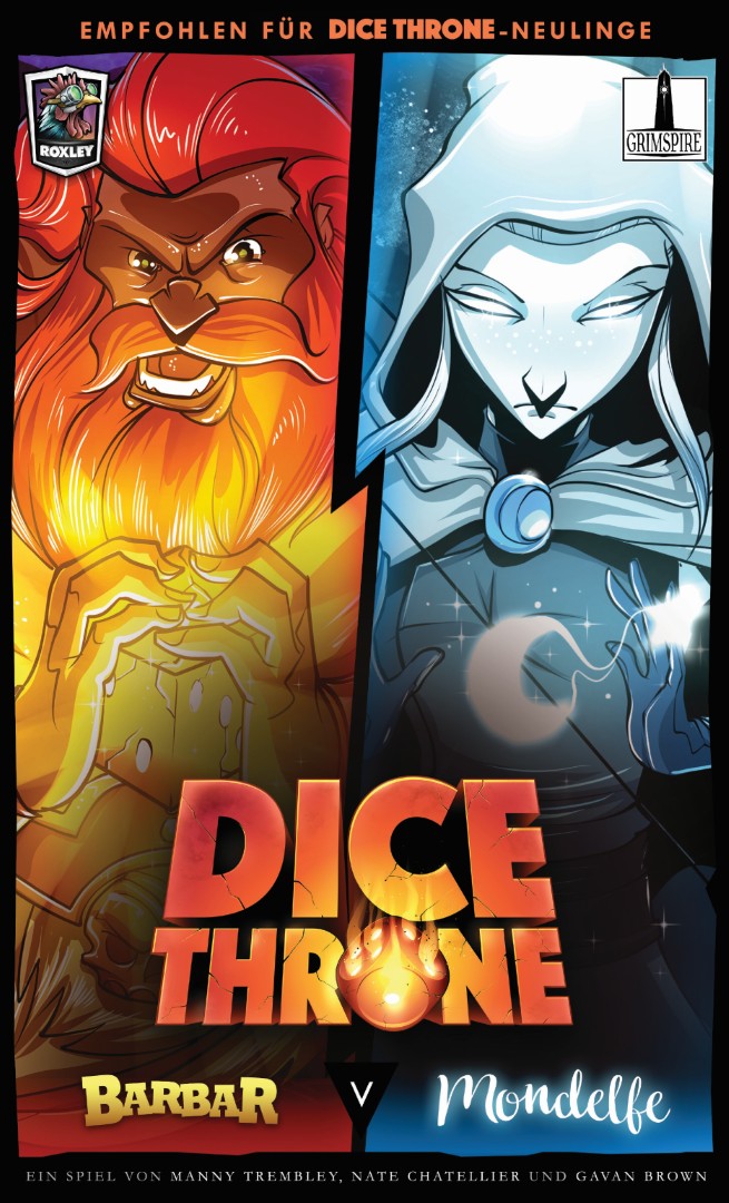 Dice Throne: Barbar vs. Mondelfe