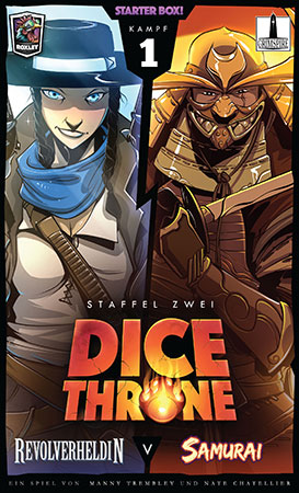 Dice Throne: Revolverheldin vs. Samurai