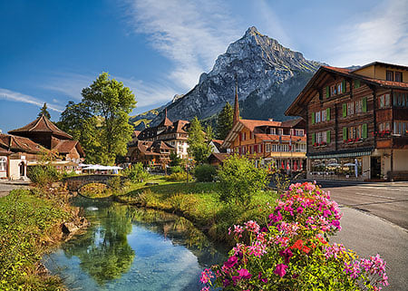 Die Alpen im Sommer Die Alpen im Sommer