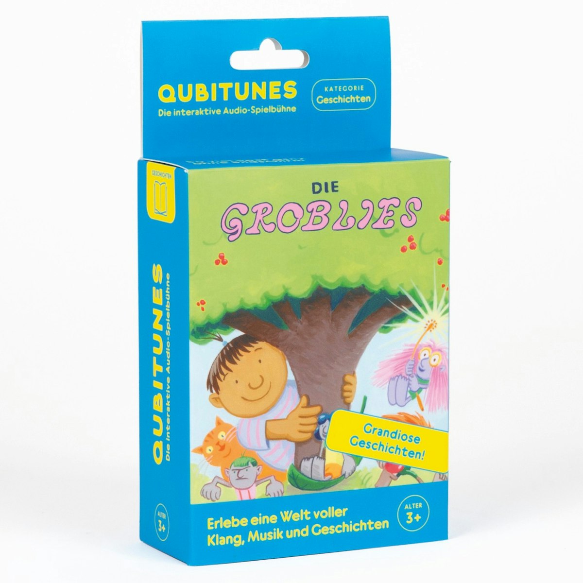 Die Groblies Audio-Spiel für Qubitunes ab 4 Jahren Die Groblies Audio-Spiel für Qubitunes ab 4 Jahren