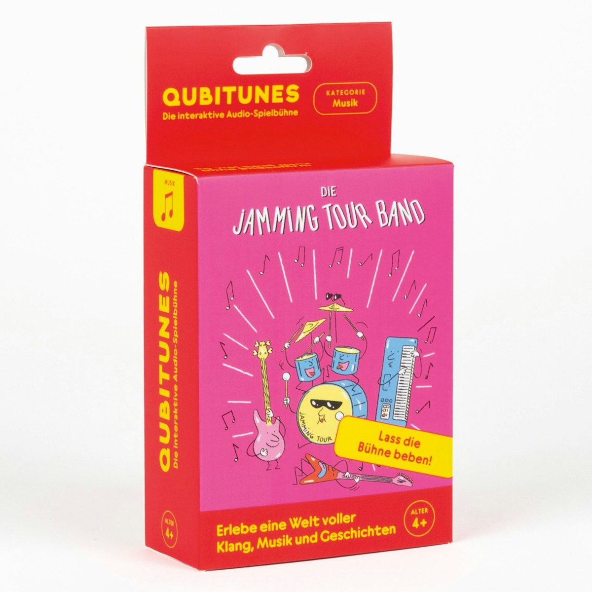Die Jamming Tour Band Audio-Spiel für Qubitunes ab 4 Jahren Die Jamming Tour Band Audio-Spiel für Qubitunes ab 4 Jahren