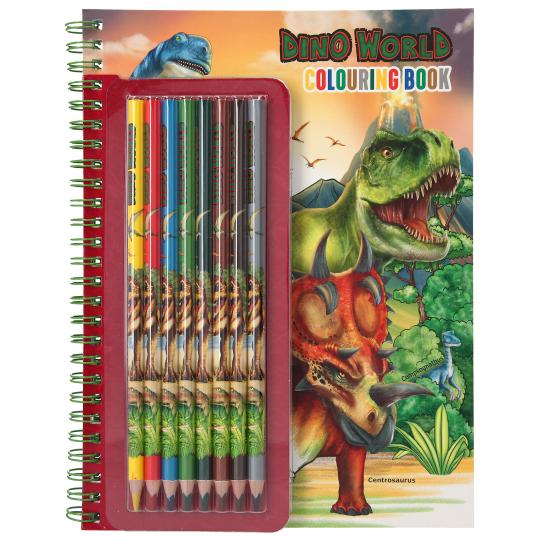 Dino World Malbuch mit Buntstiften Bücher Dino World Malbuch mit Buntstiften Bücher