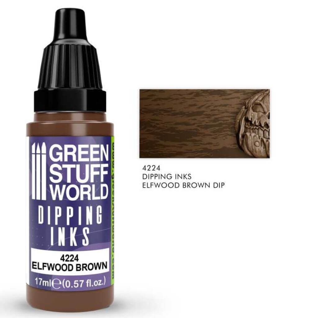 Dipping ink 17 ml - Elfwood Brown Dip