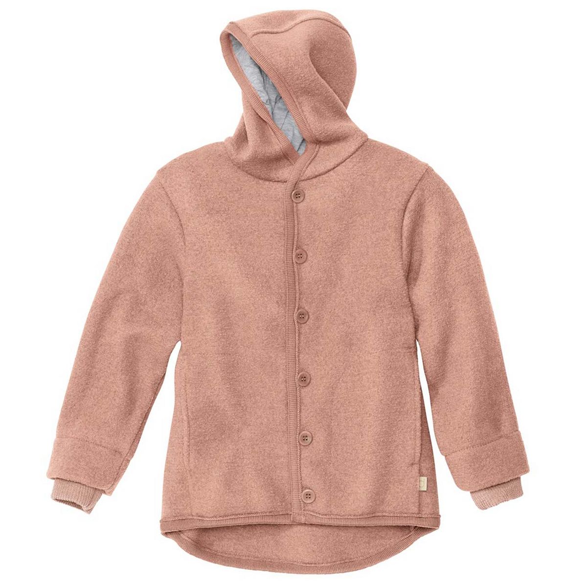 Disana Walkjacke mit Knopfleiste in rosa 122/128 Disana Walkjacke mit Knopfleiste in rosa 122/128