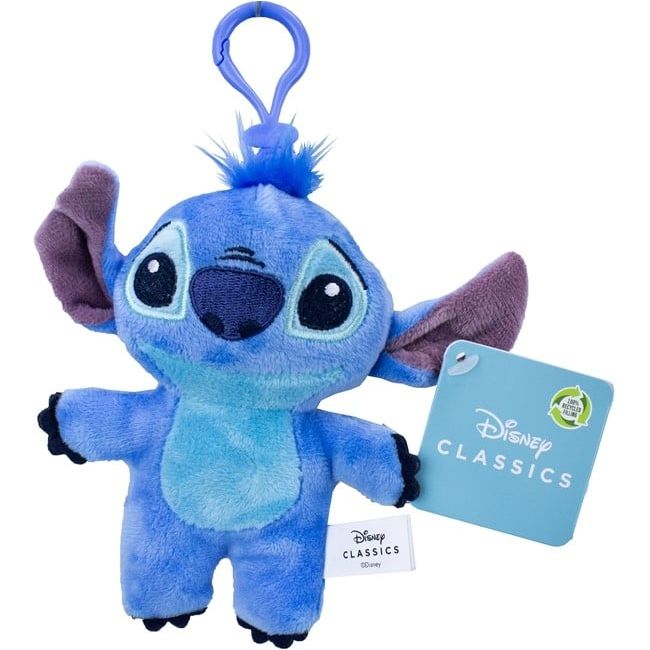 Disney - Lilo & Stitch Plüsch Schlüsselanhänger, 14cm, 3 verschiedene Designs