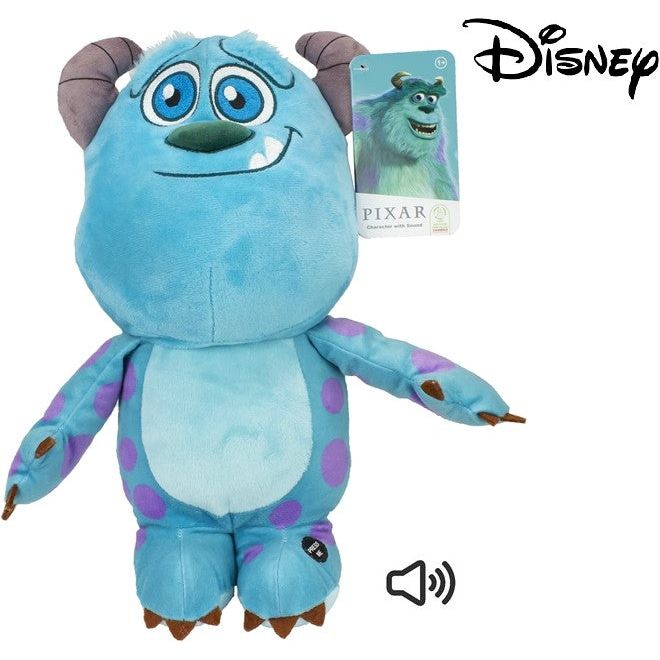 Disney Pixar Sully Monster AG Plüschtier Kuscheltier Stofftier Spielzeugmit Sound 30 cm