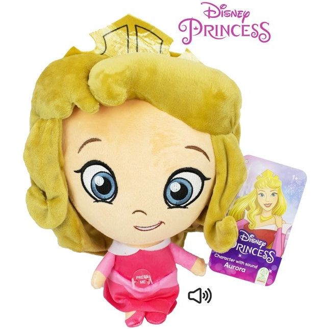 Disney - Princess - Plüschtier Princess mit Sound - 25 cm