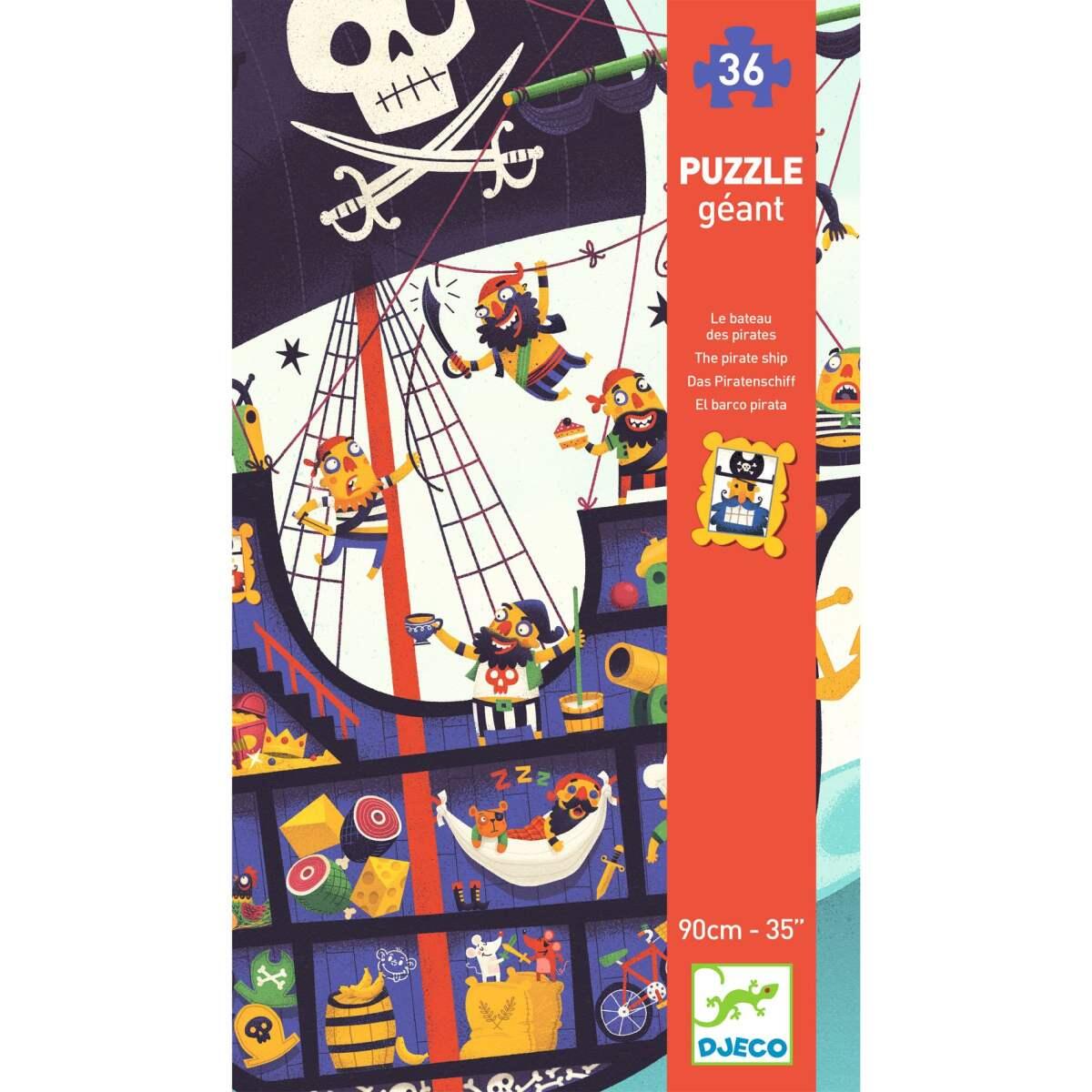 Djeco - Bodenpuzzle das Piratenschiff Djeco - Bodenpuzzle das Piratenschiff