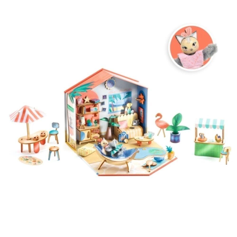 Djeco - DIY: Puppenhaus Mi House Mia Djeco - DIY: Puppenhaus Mi House Mia