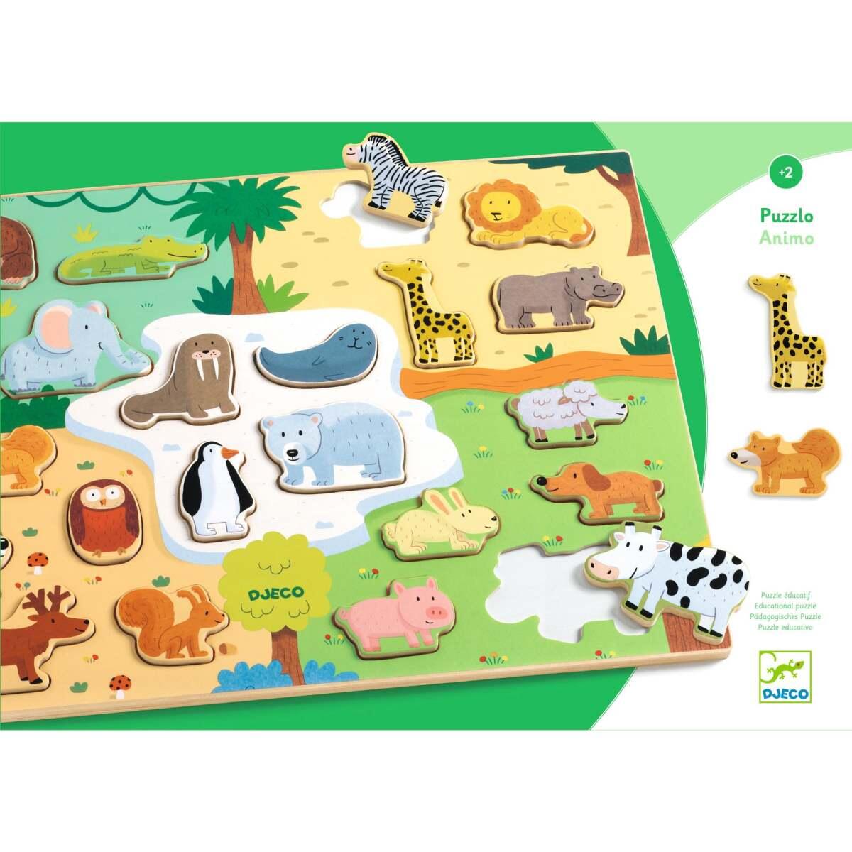 Djeco - Holzpuzzle Animo Djeco - Holzpuzzle Animo