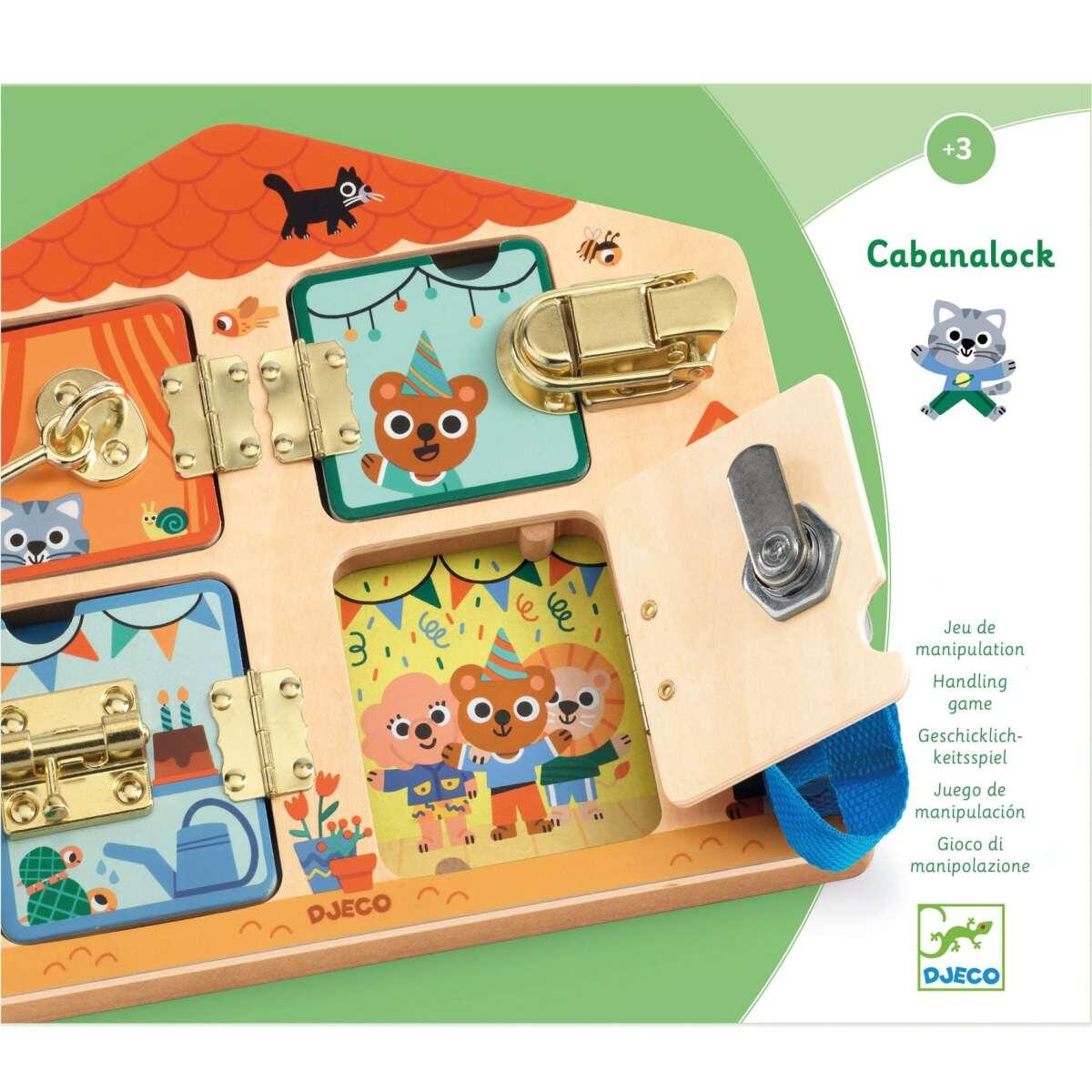 Djeco - Lernspiele Cabanalock Djeco - Lernspiele Cabanalock