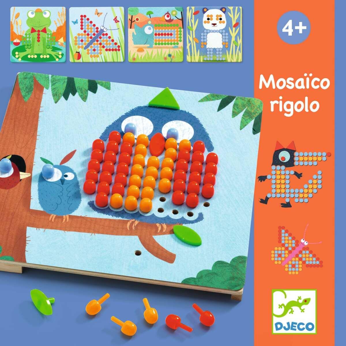 Djeco - Lernspiele Mosaico Rigolo Djeco - Lernspiele Mosaico Rigolo