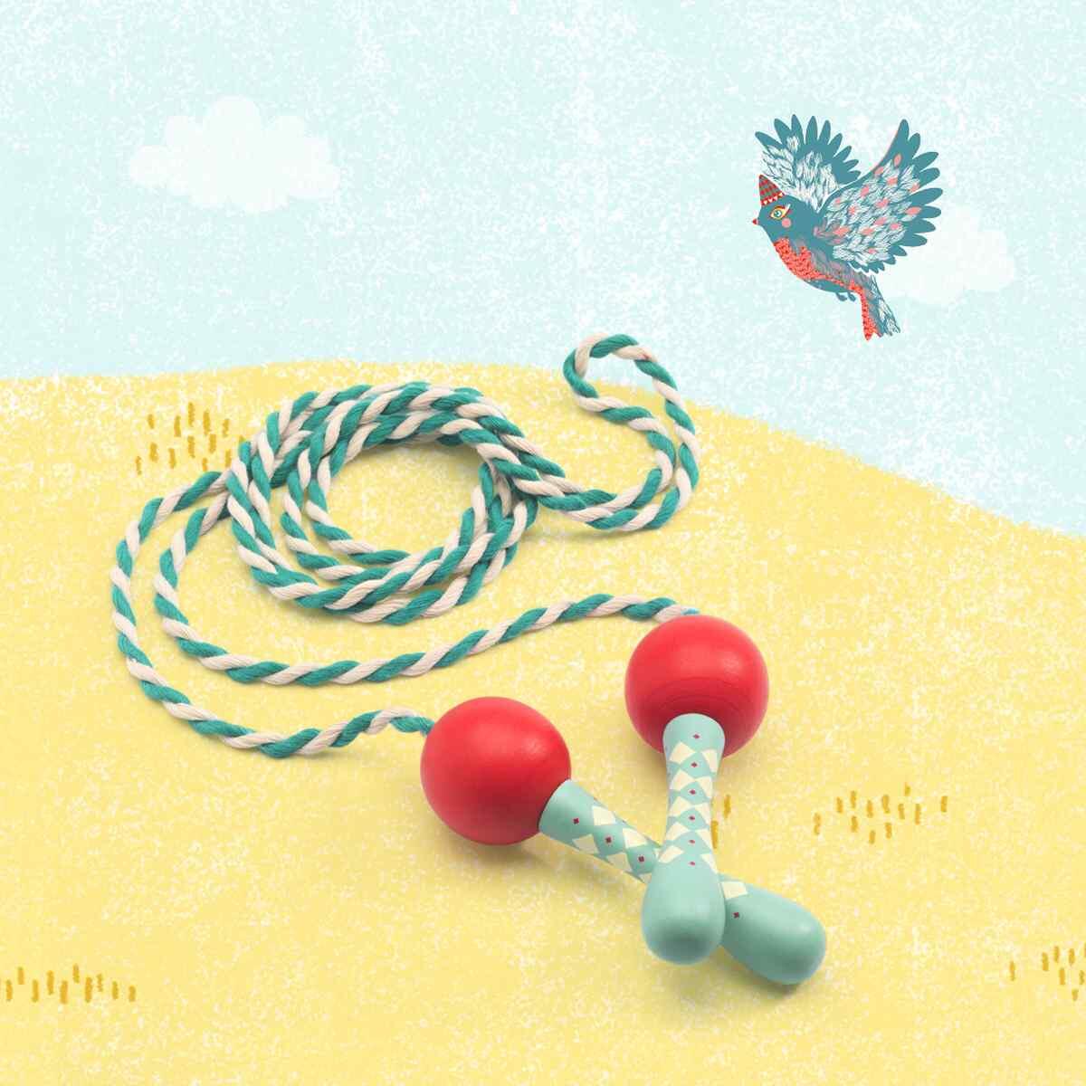 Djeco - Motorik Spiele: Springseil Co Djeco - Motorik Spiele: Springseil Co