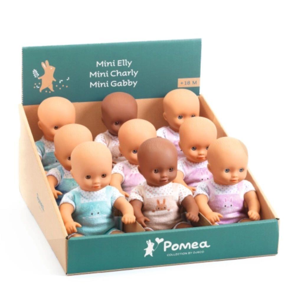 Djeco - Pomea Puppen Mini Elly, Charly & Gabby - 1 Stück Djeco - Pomea Puppen Mini Elly, Charly & Gabby - 1 Stück