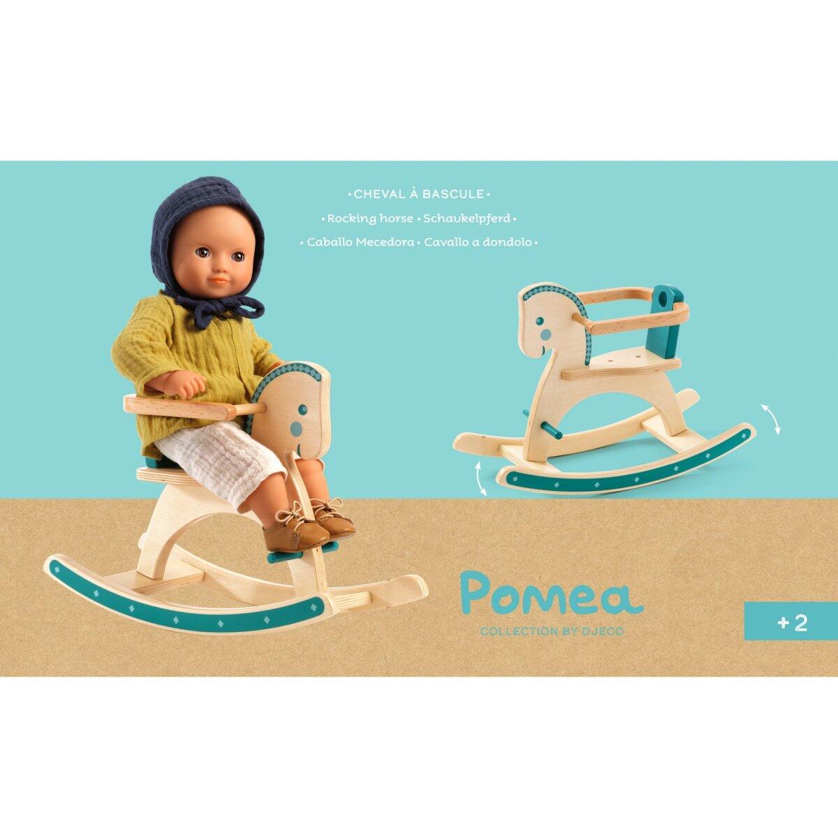 Djeco - Puppen Schaukelpferd Pomea Djeco - Puppen Schaukelpferd Pomea
