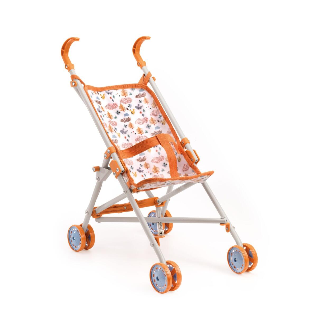 Djeco - Puppenbuggy Forest 54cm Djeco - Puppenbuggy Forest 54cm
