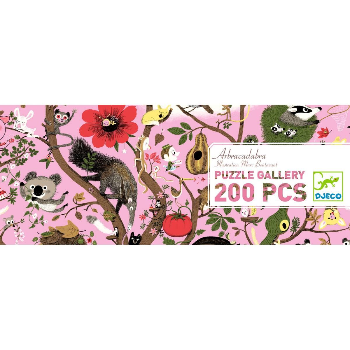 Djeco - Puzzle Galerie: Arbracadabra 200 Teile Djeco - Puzzle Galerie: Arbracadabra 200 Teile