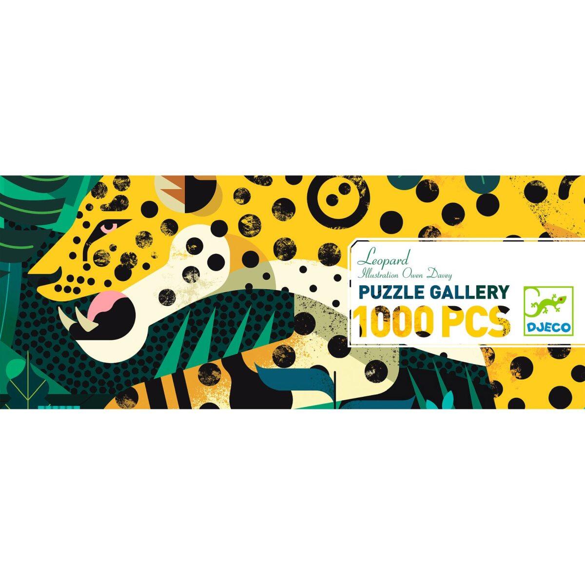 Djeco - Puzzle Gallerie: Leopard - 1000 Teile Djeco - Puzzle Gallerie: Leopard - 1000 Teile