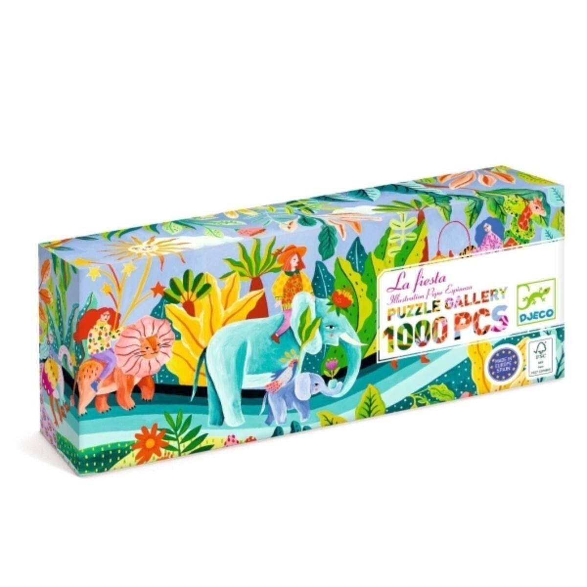 Djeco - Puzzle Gallery: La Fiesta 1000 Teile Djeco - Puzzle Gallery: La Fiesta 1000 Teile
