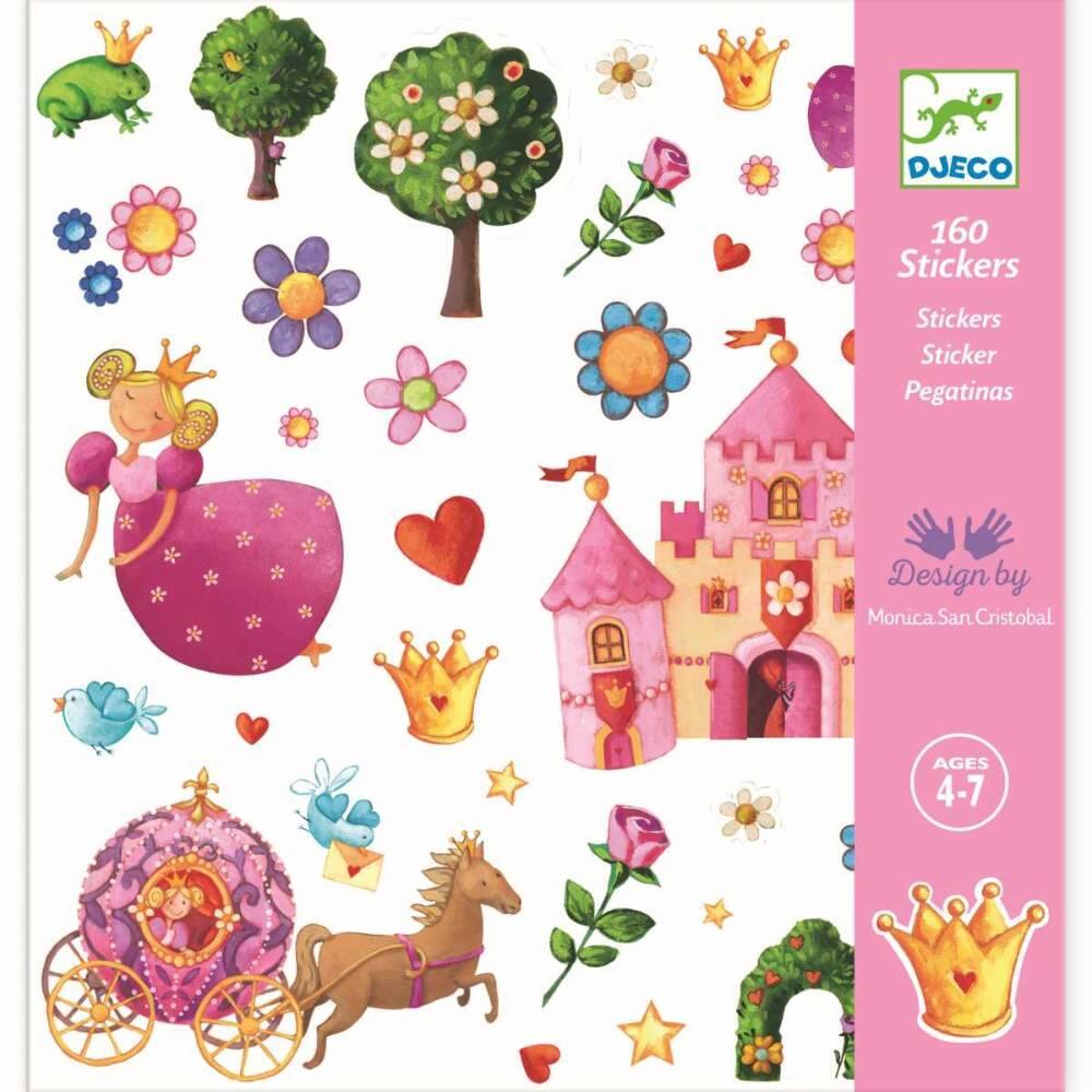 Djeco - Stickerset Prinzessin Djeco - Stickerset Prinzessin