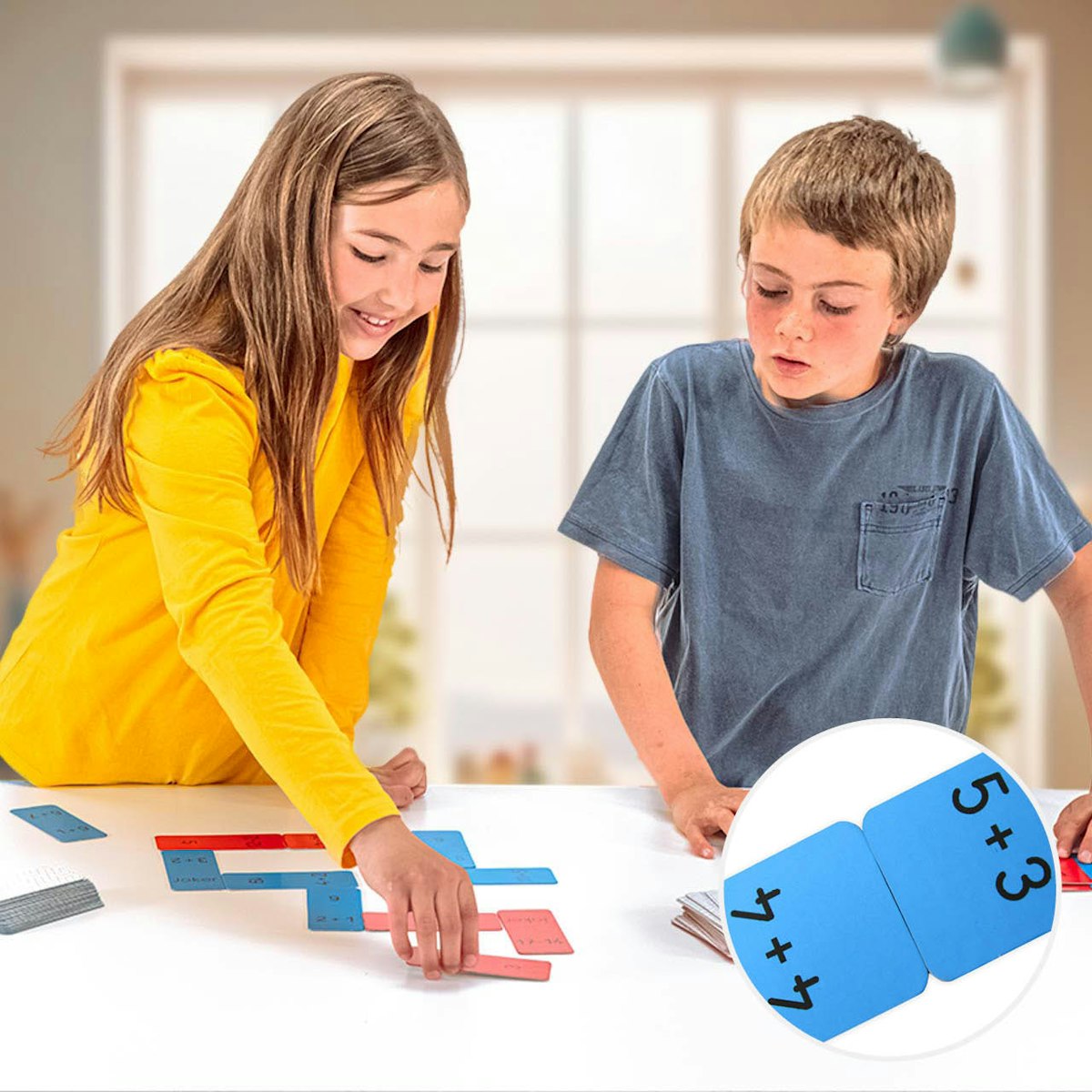 Domino Lernspiel Addieren und Subtrahieren, Grundschule Domino Lernspiel Addieren und Subtrahieren, Grundschule