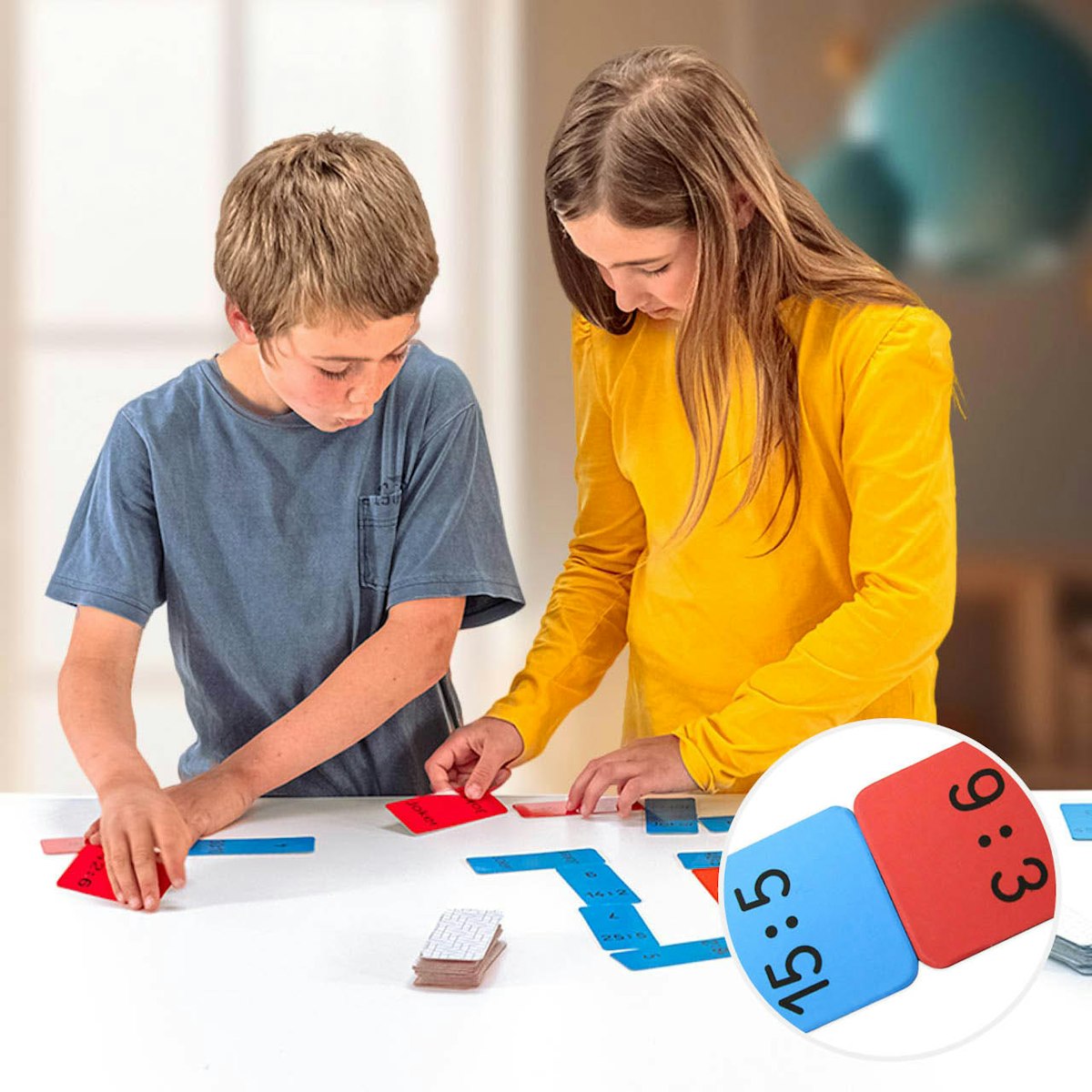 Domino Lernspiel Dividieren, Grundschule Domino Lernspiel Dividieren, Grundschule