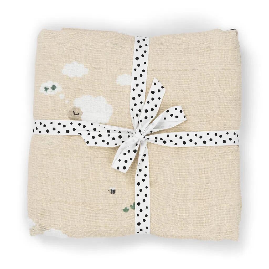 Done By Deer - Mulltuch 120x120cm / Bauernhof Done By Deer - Mulltuch 120x120cm / Bauernhof