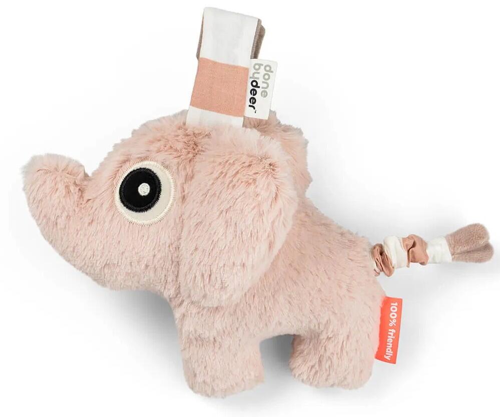 Done By Deer - Spieluhr / Elefant / rosa Done By Deer - Spieluhr / Elefant / rosa