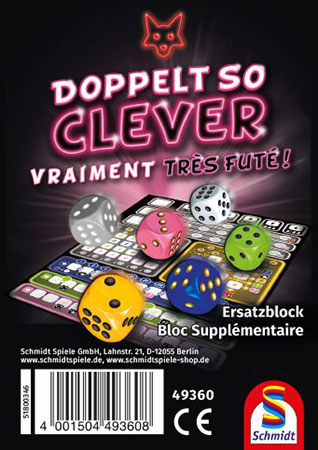 Doppelt so clever - Ersatzblock