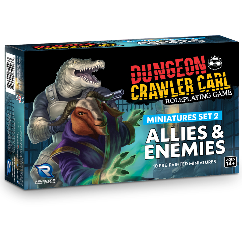 Dungeon Crawler Carl | Enemies & Allies - Miniaturenset Dungeon Crawler Carl | Enemies & Allies - Miniaturenset