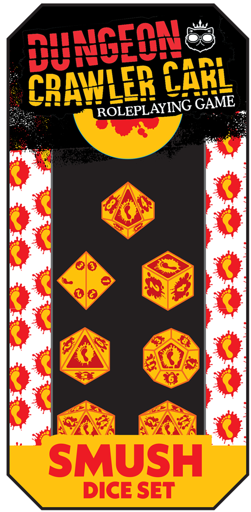 Dungeon Crawler Carl RPG | Smush Dice - W�rfelset Dungeon Crawler Carl RPG | Smush Dice - W�rfelset
