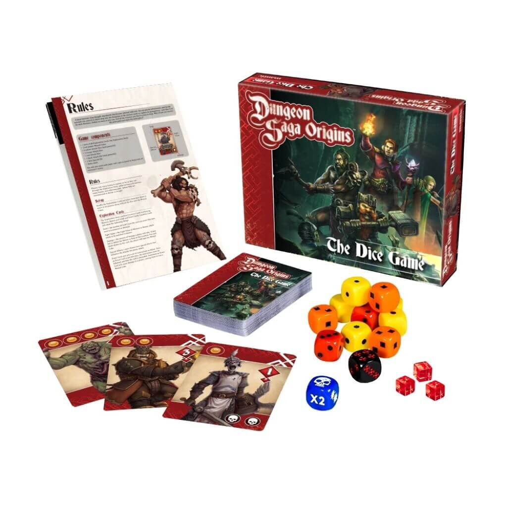 Dungeon Saga Origins: The Dice Game Dungeon Saga Origins: The Dice Game
