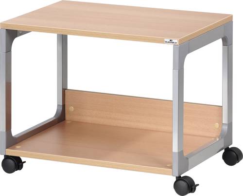 Durable Multifunktionswagen, System Trolley Metallic-Silber, Buche (B x H x T) 600 x 477 x 432mm 371 von Durable