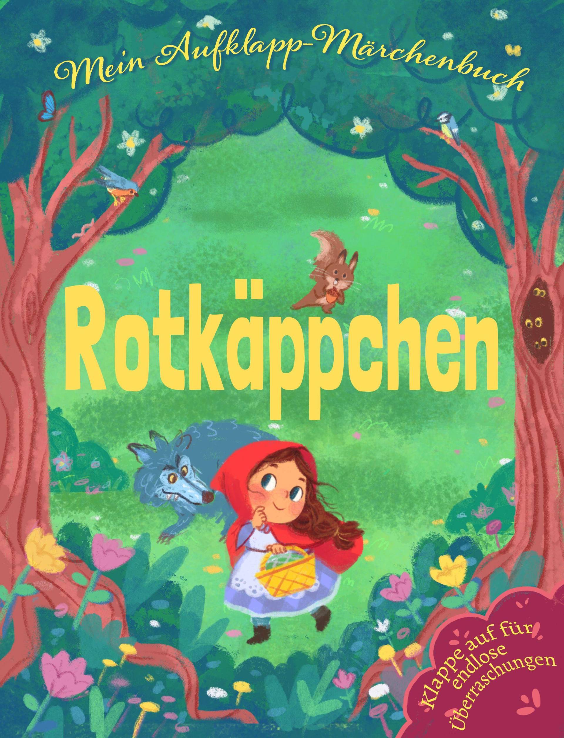 Edizioni White Star SrL - Mein Aufklapp-Märchenbuch Rotkäppchen Edizioni White Star SrL - Mein Aufklapp-Märchenbuch Rotkäppchen