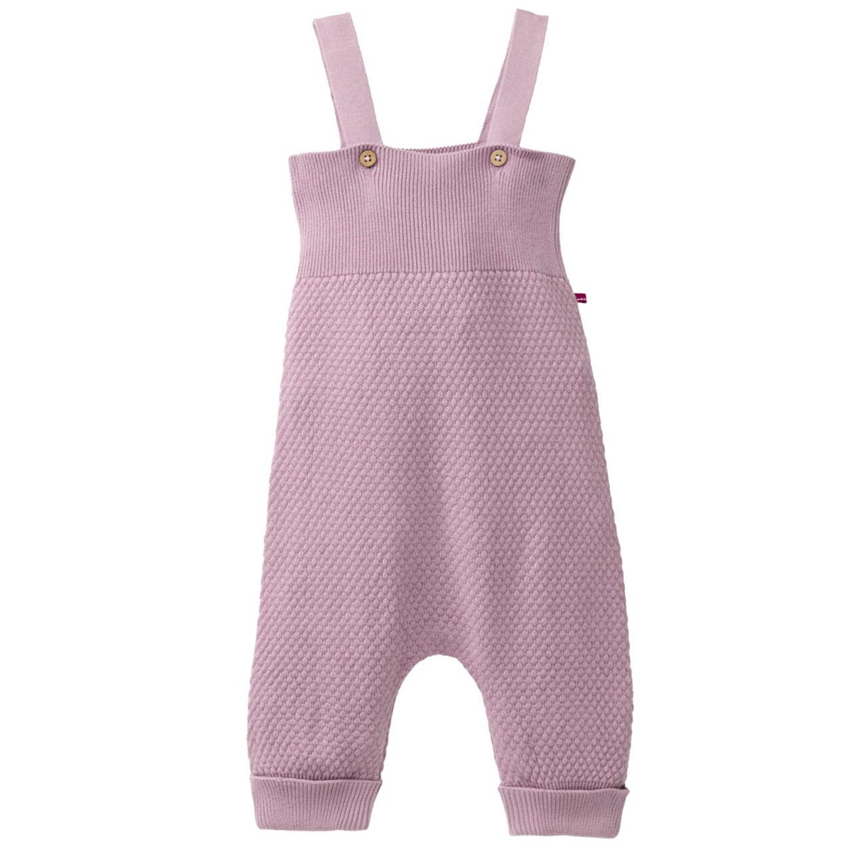 Edle Strick Latzhose rosa 86/92 Edle Strick Latzhose rosa 86/92