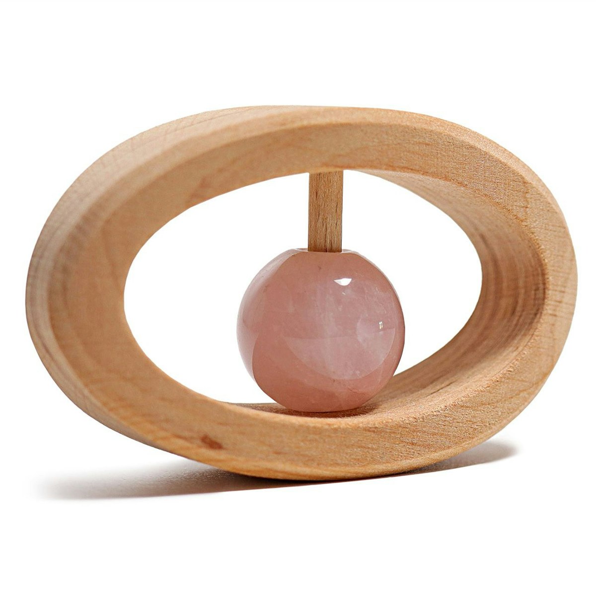 Edler Rassel Greifling mit Rosenquarz ab 0 Monaten Edler Rassel Greifling mit Rosenquarz ab 0 Monaten