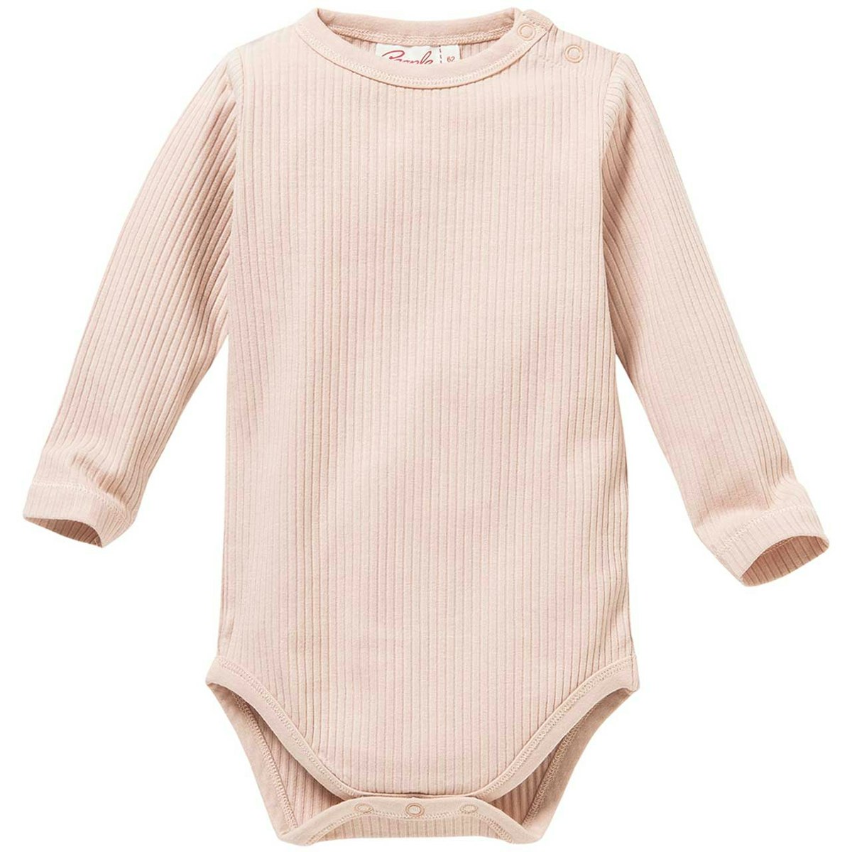 Edler Ripp Body langarm blassrosa 98/104 Edler Ripp Body langarm blassrosa 98/104