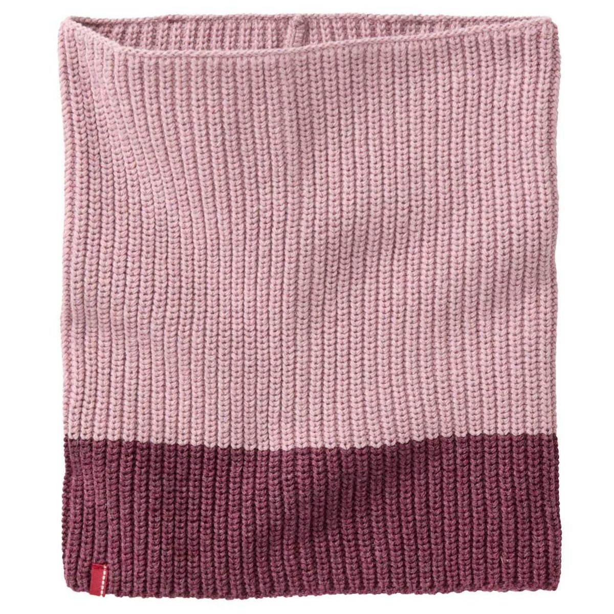 Edler Strick Schlauchschal Rosatöne Edler Strick Schlauchschal Rosatöne