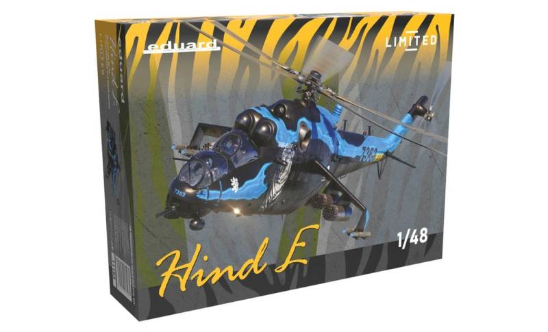 Eduard Plastic Kits HIND E Attack Helicopter 1:48